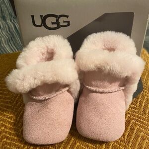 UGG Soft Pink Infant Booties